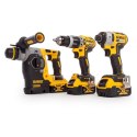 ZESTAW ELEKTRONARZĘDZI COMBO DEWALT DCK368P3T-QW (DCH273+DCD796+DCF887)