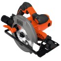 Black & Decker CS1550-QS przenośna pilarka tarczowa 19 cm Czarny, Pomarańczowy 5500 RPM 1500 W