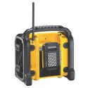 DeWALT DCR020-QW radio Przenośny Cyfrowy Czarny, Żółty