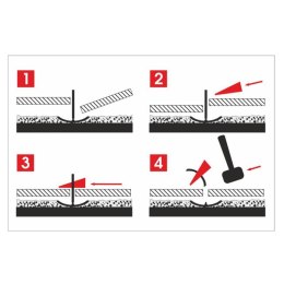 AWTOOLS AW30366 Przekładka podłogowa 400 szt.