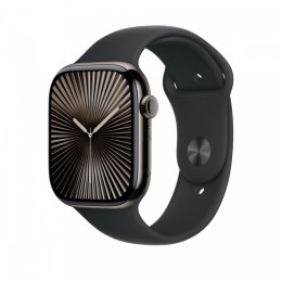 Apple Pasek sportowy w kolorze czarnym do koperty 46 mm - rozmiar M/L