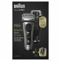 Braun Series 9 Pro+ 9575cc Wet & Dry Golarka foliowa Przycinarka Metaliczny