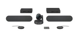 Logitech Rally Plus system videokonferencyjny 16 os. Przewodowa sieć LAN System wideokonferencji grupowych