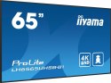 IIYAMA *IIYAMA 65&#39;LH6565UHSB-B1, 24/7,IPS,ANDROID.11,4K,800cd, iiSignage2, SDM, 2x HDMI, DP, 2x USB,2x 10W, RJ45, WiFi, 4/32GB, PIO