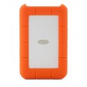 LaCie Rugged USB-C zewnętrzny dysk twarde 4 TB 5400 RPM 2.5" USB Type-C 3.2 Gen 1 (3.1 Gen 1) Pomarańczowy, Srebrny