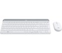 Logitech MK470 klawiatura Dołączona myszka Uniwersalne RF Wireless QWERTY Angielski Biały