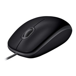 Mysz Logitech 910-005508 (optyczna; 1000 DPI; kolor czarny) (WYPRZEDAŻ)