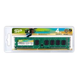 Silicon Power SP004GBLTU160N02 moduł pamięci 4 GB DDR3 1600 Mhz