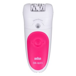 Depilator z pęsetami do ciała Braun Silk-épil SensoSmart 5-500 (kolor biały)