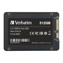 Dysk SSD Verbatim VI550 S3 49352 (512 GB ; 2.5"; SATA III)