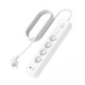 Listwa zasilająca Belkin Power Surge 4-PORT + 1xUSB-A +1xUSB-C 2.4A PD 525J 2m White