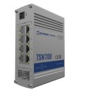 Switch Teltonika TSW200 x RJ45 1000Mb/s PoE+, 2x SFP, 240W