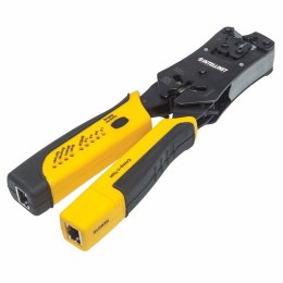 INTELLINET ZACISKARKA WTYKÓW RJ45/RJ11/RJ12/RJ22 Z TESTEREM OKABLOWANIA 780124