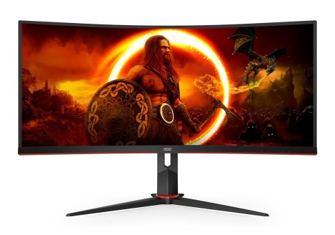 Monitor AOC 34"/ CU34G2XP BK 2xHDMI 2xDP 5xUSB