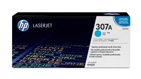 HP 307A oryginalny wkład z błękitnym tonerem LaserJet