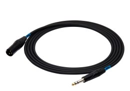 SSQ JSXM3 - kabel jack stereo - XLR Meski 3 metrowy