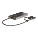 StarTech.com 109B-USBC-HDMI zewnętrzna karta graficzna usb 3840 x 2160 px Szary