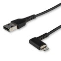 StarTech.com RUSBLTMM2MBR kabel Lightning 2 m Czarny