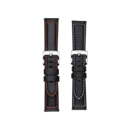 ASUS VivoWatch Strap (HC-S01) Pasek Czarny, Pomarańczowy Skóra