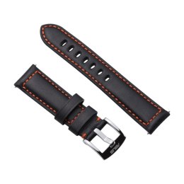 ASUS VivoWatch Strap (HC-S01) Pasek Czarny, Pomarańczowy Skóra