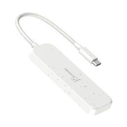 J5create JCH342EW USB 3.2 Gen 1 (3.1 Gen 1) Type-C 10000 Mbit/s Biały