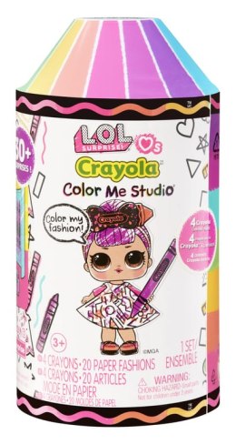 L.O.L. Surprise! Loves CRAYOLA Color Me Studio Asst in PDQ