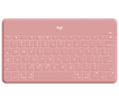 Logitech Keys-To-Go Różowy Bluetooth Niemiecki