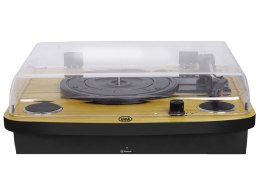 Trevi TT 1022 BT Gramofon z napędem bezpośrednim Czarny, Drewno