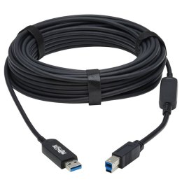 Tripp Lite U328F-20M kabel USB USB 3.2 Gen 1 (3.1 Gen 1) USB A USB B Czarny