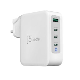 130W GAN USB-C 4-PORT CHARGER -/UK WHITE GREY