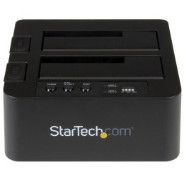 StarTech.com SDOCK2U313R duplikator Duplikator HDD 2 kopii Czarny