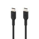 Belkin CAB003BT2MBK kabel USB 2 m USB C Czarny