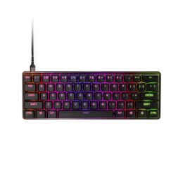 Klawiatura gamingowa SteelSeries Apex 9 Mini Światło LED RGB | NOR | Czarny | Przewodowe | Optyczny OptiPoint