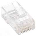 Intellinet 790055 wtyczka RJ-45 Przezroczysty