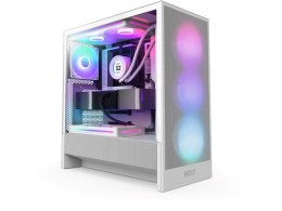 OBUDOWA NZXT H5 FLOW RGB (2024) MIDI TOWER Z OKNEM BIAŁA