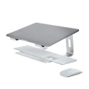 StarTech.com LAPTOP-STAND-SILVER stojak na laptop Podstawka na notebooka Srebrny 43,2 cm (17")