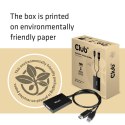 CLUB3D cac-1010 Displayport/usb DVI-I Daul link Czarny, Biały