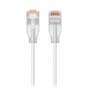 Ubiquiti UACC-Cable-Patch-EL-12M-W kabel sieciowy Półprzezroczysty, Biały Cat6