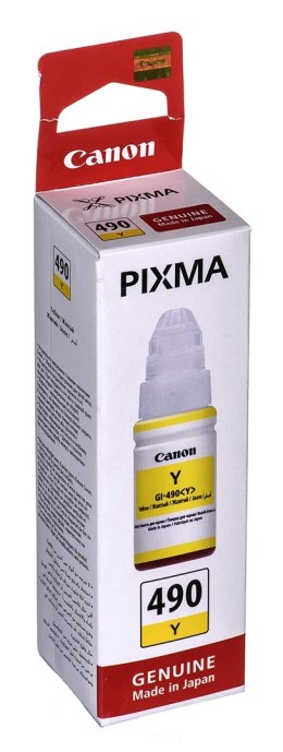 Zbiornik z atramentem Canon GI-490 yellow | 70 ml