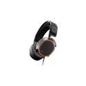 Steelseries Arctis Pro Zestaw słuchawkowy Przewodowy i Bezprzewodowy Opaska na głowę Gaming Bluetooth Czarny