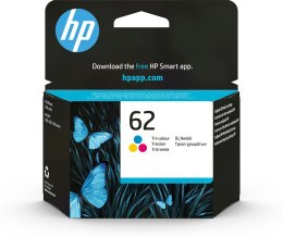 HP 62 oryginalny wkład atramentowy trójkolorowy