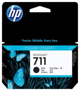 HP Czarny wkład atramentowy 711 DesignJet 38 ml