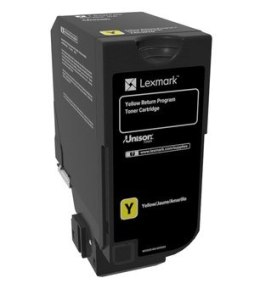 Lexmark 74C20Y0 kaseta z tonerem 1 szt. Oryginalny Żółty