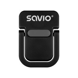 Stopki do laptopa SAVIO PB-04, czarne