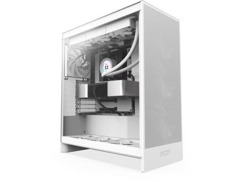 Obudowa NZXT H7 Flow (2024) Midi Tower z oknem Biała