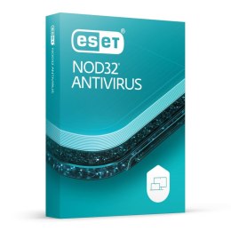 Oprogramowanie ESET NOD32 Antivirus 1 user, 12 m-cy, koperta