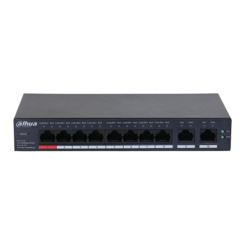 Switch zarządzalny Dahua CS4010-8ET-110 8x10/100 Mbps 2x1GbE Uplink PoE