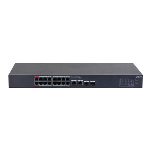 Switch zarządzalny Dahua CS4218-16ET-135 16x10/100 Mbps 2x1GbE Combo PoE