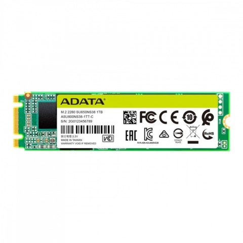 Adata Dysk SSD Ultimate SU650 1TB M.2 2280 TLC 3D SATA