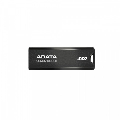 Adata Dysk SSD zewnętrzny SC610 1000 GB USB3.2A Gen2 czarny